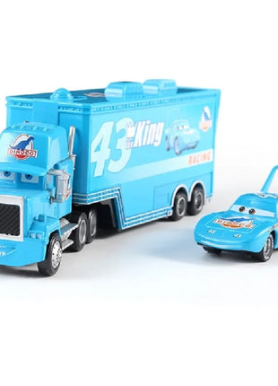 Auto 2 Mack Truck Pixar auto da corsa Lightning McQueen Jackson Storm mini Car 1 3 collezione Pressofuso Giocattolo in metallo Regalo per il regalo del capretto - riparo82