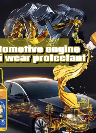 Car Engine Wear Repair Agent Reduce Fuel Consumption Gasoline Diesel Oil Additive Engine Cleaner Catalytic Converter - Riparo82