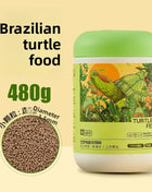 Yee 6-in-1 Freeze-Dried Turtle Food - Mixed Protein & Veggie Diet for Red-Eared Sliders & Aquatic Turtles - Meat & Plant Pellets - Riparo82