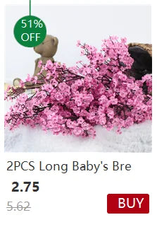 Real Looking 3D Printing Lily Branch  Artificial Flowers White Fake Flowers Flores for Wedding Home Garden Decoration