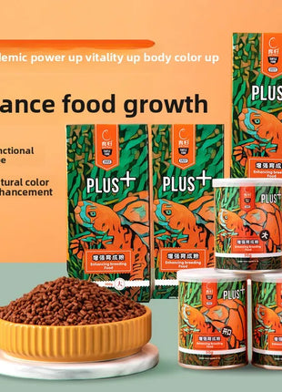 YUR KWAI Turtle Color Enhancing Food - Vibrant Red/Yellow Formula for Box Turtles (Yellow-Margined/Red-Face/Fire) - Riparo82