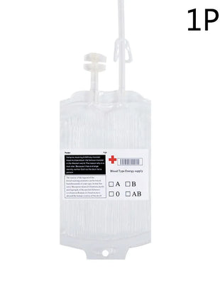 Halloween Blood Bags Juice Drinking Energy Pack Vampire Horror Props Halloween Party Decoration Vampire Cosplay Supplies - Riparo82