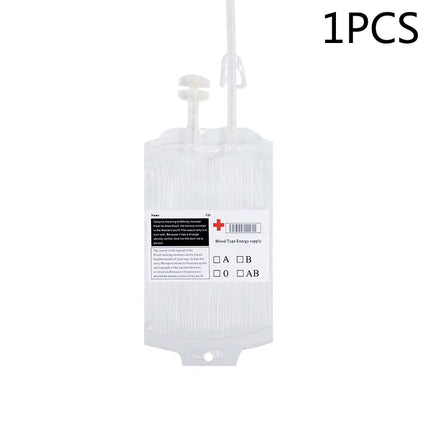 Halloween Blood Bags Juice Drinking Energy Pack Vampire Horror Props Halloween Party Decoration Vampire Cosplay Supplies