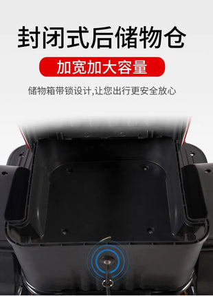 HLZ electric tricycle adult household battery tricycle - Riparo82