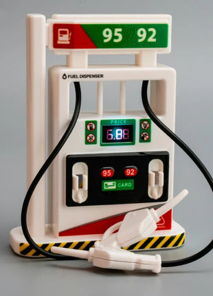 Modello di macchina per il rifornimento della luce e del suono simulato per bambini, giocattolo per l'educazione della prima infanzia, decorazione della scena dell'erogatore di carburante - riparo82