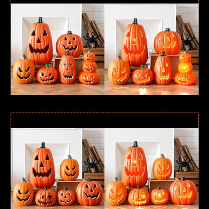 Pumpkins Lamp Halloween Decoration For Home Yard Garden Outdoor Decor Hallowen Horror House Skull Party Props Glow in The Dark