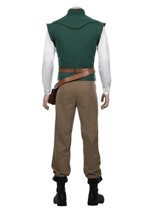 Flynn Rider Tangled Rapunzel Costume Cosplay Carnevale per adulti Uniforme Halloween Anime Costumi di Halloween