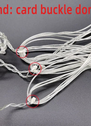 220V Spina UE Natale Cervo Campana Sta Tenda Luci della stringa LED Ghirlanda Lucine Decorazione natalizia per la decorazione della festa nuziale