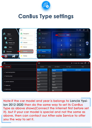 2din Android Car Radio Multimedia GPS for Lancia Ypsilon 2006 -2020 GPS Autoradio Wireless CarPlay Intelligent Screen Player DSP - Riparo82