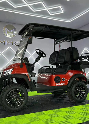 Golf Buggy elektrický golf trol Lifted 4 Passenger Brand New Powerful 4 Wheel Club Car Electric Golf Cart - Riparo82