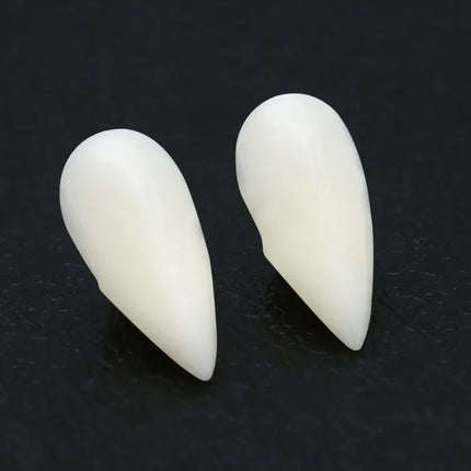 Vampire Teeth Props With Glue Halloween Party Resin Fangs Decoration Halloween Horror Friends Gifts Cosplay Witch False Fangs