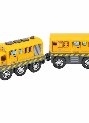 Locomotiva in legno Magnetic Electric Car Train Toys Fit Biro wood Diecast Slot Train Track Railway Educational Toys For Kids