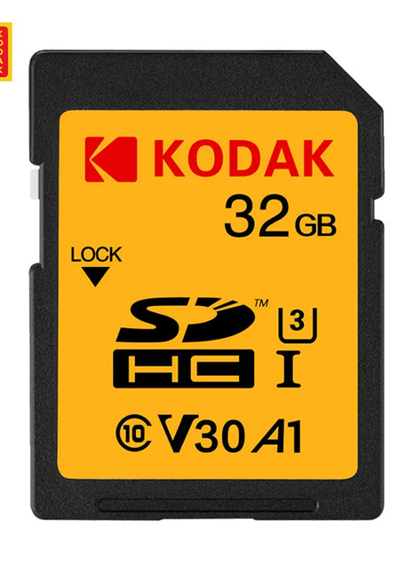KODAK Scheda SD originale ad alta velocità 256G 128G 64G 32G Scheda di memoria SD SDXC V30 per fotocamera 4K HD per auto DV SLR
