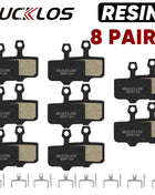 BUCKLOS Pastiglie freno a disco in resina per SRAM AVID Pastiglie freno idrauliche resistenti all'usura Pastiglie freno MTB per parti ciclistiche DB3 DB5 ELIXIR