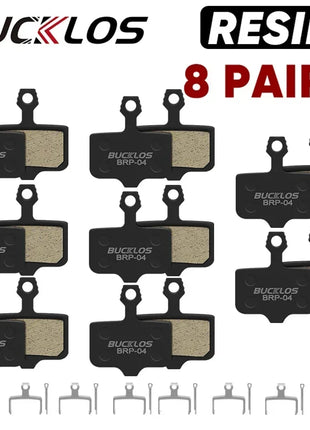 BUCKLOS Pastiglie freno a disco in resina per SRAM AVID Pastiglie freno idrauliche resistenti all'usura Pastiglie freno MTB per parti ciclistiche DB3 DB5 ELIXIR