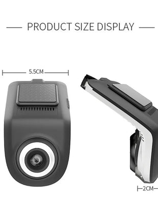 Car Dash Cam DVR Full HD 1080P Camera Intelligence ADAS Assistant Driving Auto Digital Video Recorder Android Multimedia DVRs U3 - Riparo82