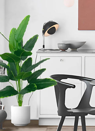 120cm 24Leaves Large Tropical Banana Tree Fake Palm Plants Real Touch Strelizia Plastic Banyan Plant For Home Shop Office Decor