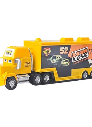 Auto 2 Fritter Frank Camion Modello Disney Pixar 3 Camion Giocattolo Auto Saetta Mcqueen Mack Zio Dinoco Racer Metallo per il Regalo Dei Bambini - riparo82