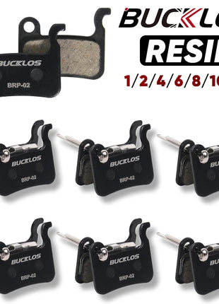 Pastiglie freno a disco in resina BUCKLOS per SHIMANO A01S Pastiglie freno idrauliche resistenti all'usura Pastiglie freno MTB per parti ciclistiche M06 M07