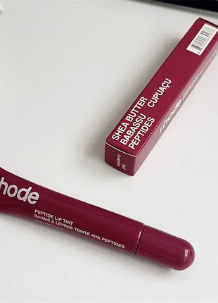 Brand NEW Rhode Fashion Color Lipstick Vanilla Portable Lip Gloss Holder Hot INS Lipstick Salted Caramel Lip Protect Glossy Oil - Riparo82