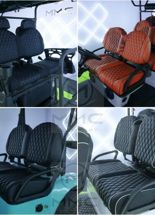 New Popularity 4 Seat Electric Golf Cart 5000W Scooter ATV Go Karts Adult Sightseeing Classic Gas Cart Electric Golf Cart - Riparo82