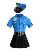 Abiti da gioco di ruolo della polizia Abiti da vestire Tute uniformi da ufficiale di polizia Costumi di performance di Halloween