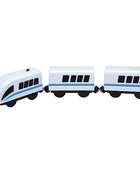 Locomotiva in legno Magnetic Electric Car Train Toys Fit Biro wood Diecast Slot Train Track Railway Educational Toys For Kids