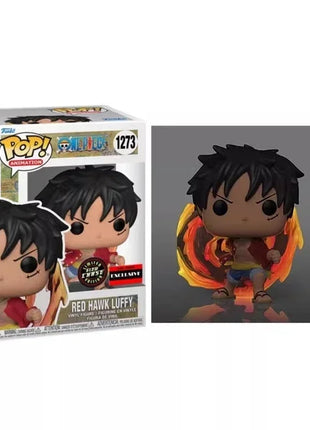 FUNKO POP ONE PIECE # 1273 Red Hawk Rufy Gear Due # 1269 Buggy il Pagliaccio # 1276 Maschera Soba # 1277 Giocattoli di action figure modello per regali