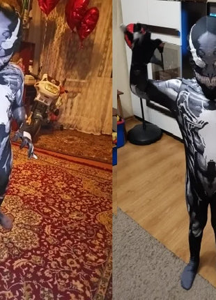 supereroi Cosplay costumi di Halloween per il nuovo costume da veleno jumpsui symbiote spidermancostumes