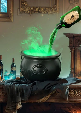 Halloween Black Witch Bowl Magic Float Bottle and Diffuser Horror House Decoration Hocus Pocus Party Scary Props Halloween Decor - Riparo82