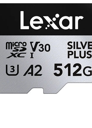 Scheda di memoria Lexar SILVER PLUS 64 GB 128 GB 256 GB Velocità di lettura fino a 205 MB/s A2 V30 4K UHD TF 1366x Scheda Micro SD professionale