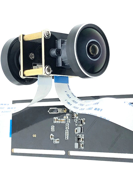 Dual Lens 360° Panoramic Fisheye Binocular Synchronization Stereo 1080P Webcam 5MP USB Camera Module For 3D VR Virtual Reality - Riparo82