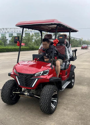 New Popularity 4 Seat Electric Golf Cart 5000W Scooter ATV Go Karts Adult Sightseeing Classic Gas Cart Electric Golf Cart - Riparo82