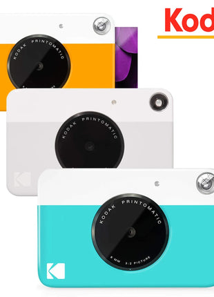 KODAK Fotocamera digitale con stampa istantanea a colori Printomatic Opzionale 20/40 Foto di carta fotografica Foto colorate Zink 2x3" PhotoPaper