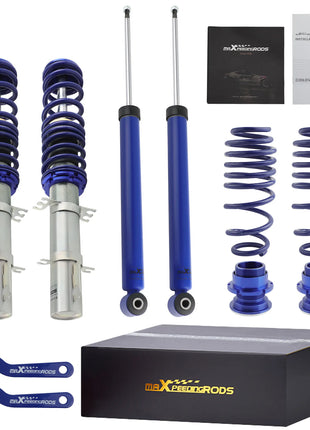 Street Coilovers Coil Spring Suspensions for VW Golf MK4 MK IV 1J1 FWD 1998-2007 Coilovers Shocks Struts