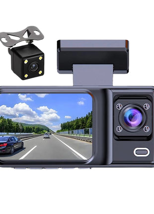 Dash Cam for Cars Camera Black Box 3 Channel /2 Channel  1080P Video Recorder Rear View Camera for Vehicle Car DVR car accessory - Riparo82