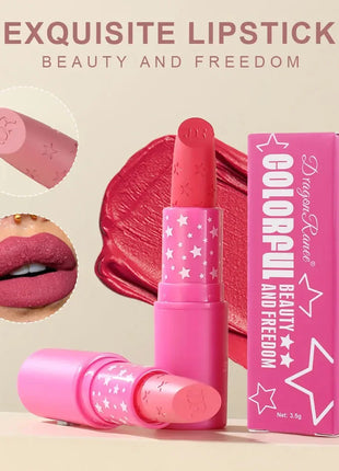 3Pcs/Box Korean Matte Lipstick Set for Women Waterproof Long-Lasting High Pigmented Lipgloss Cosmetic Beauty Makeup - Riparo82