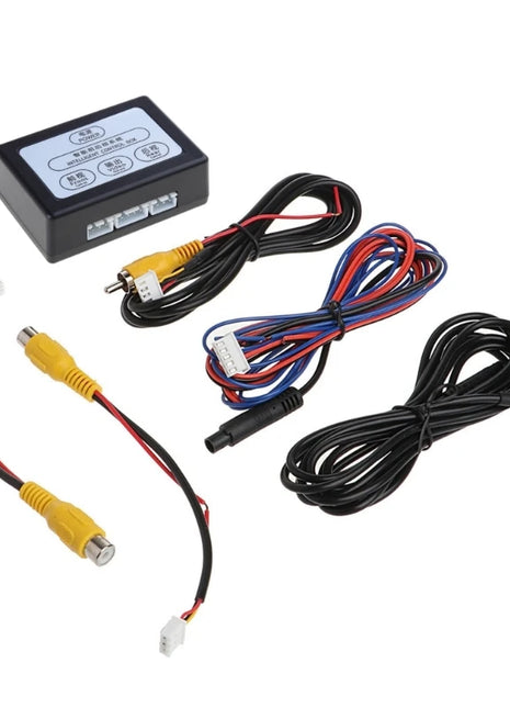 Front And Rear View With Manual Two-Way Control Box Channel Converter Car Parking Camera Video Reversing System - Riparo82