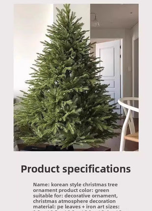 2025 Premium PE Albero di Natale Decorazioni natalizie di lusso per la casa Grande scintillante visualizzazione festosa Decorazione dell'atmosfera dell'albero di Natale