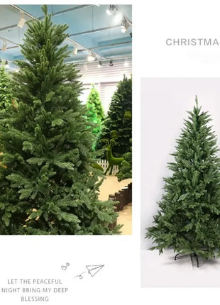 Set di alberi di Natale fai-da-te 2.1/2.4/3m Grande decorazione per albero di Natale Decorazioni per la casa Festa Ornamento per le vacanze Albero di Natale rosso Dropship