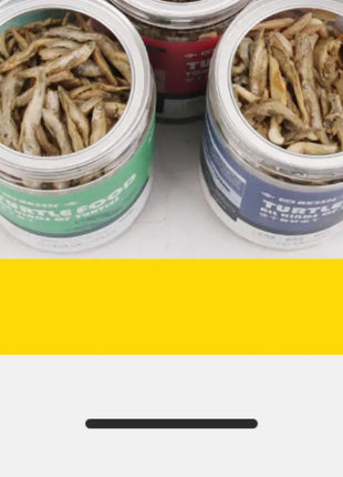 BESSN Aquatic Turtle Food - High Protein Freeze-Dried Shrimp&Meat Mix for Red-Eared Slider,Snapping Turtle&Terrapin - Riparo82