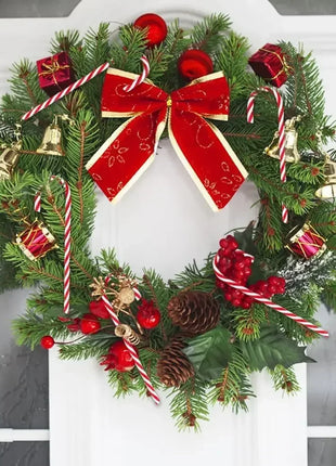 100/10 pezzi di bastoncini di zucchero di Natale ornamento di plastica albero di Natale appeso decorazione stampella intrecciata bastoncini di zucchero favore di partito al coperto - riparo82