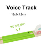 Tutti i tipi di binari del treno in legno Accessori Binari ferroviari in legno di faggio Ponte in legno Tunnel adatto per binari in legno Giocattoli per bambini - riparo82