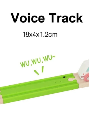 Tutti i tipi di binari del treno in legno Accessori Binari ferroviari in legno di faggio Ponte in legno Tunnel adatto per binari in legno Giocattoli per bambini - riparo82