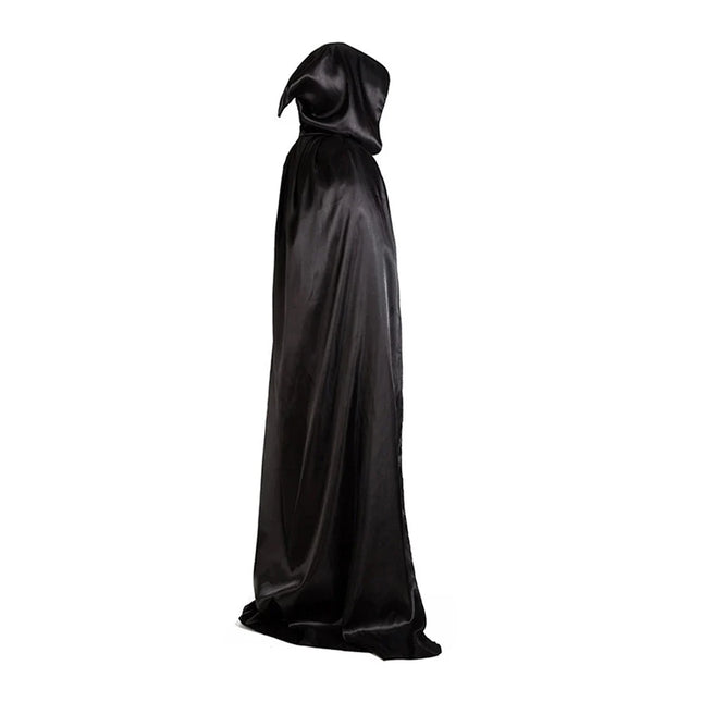 Halloween Cloaks Capes Women Men Cosplay Costumes Long Hooded Devil Demon Dress Up Props Performance Costume for Halloween Party