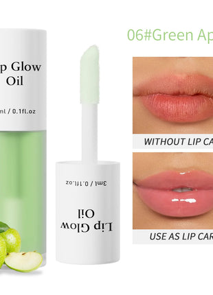 Lip Glaze Lip Oil Moisturizing Shiny Lipgloss Long lasting Makeup Lip Tint Lips Moisturizer Jelly Lipstick Oil Moisturizing Balm - Riparo82