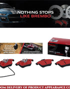 Brembo P85133 Kit pastiglie freno anteriori per AUDI A4 Allroad B8 Avant A5 A4L B8 Pastiglie in ceramica di alta qualità OE #   8K0698151A