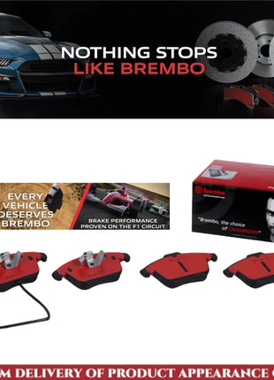 Brembo P85133 Kit pastiglie freno anteriori per AUDI A4 Allroad B8 Avant A5 A4L B8 Pastiglie in ceramica di alta qualità OE #   8K0698151A