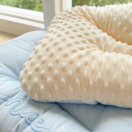 Comfortable Low Pillows for Parent and Child, Pure Cotton and Bean Velvet, Kids Adult Sleeping Pillows, 30x50 cm, 40x60, 48x74cm