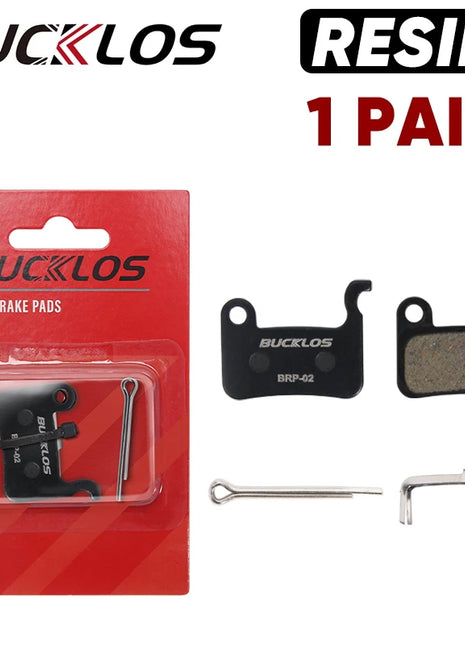 Pastiglie freno a disco in resina BUCKLOS per SHIMANO A01S Pastiglie freno idrauliche resistenti all'usura Pastiglie freno MTB per parti ciclistiche M06 M07